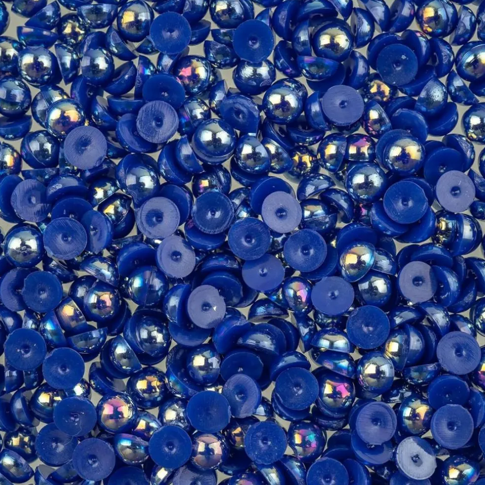 Crystal Lane DIY SS20(5mm) Plastic Pearl Flatback Rhinestones, 575pcs