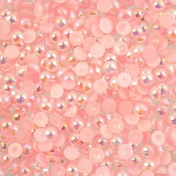 Crystal Lane DIY SS20(5mm) Plastic Pearl Flatback Rhinestones, 575pcs