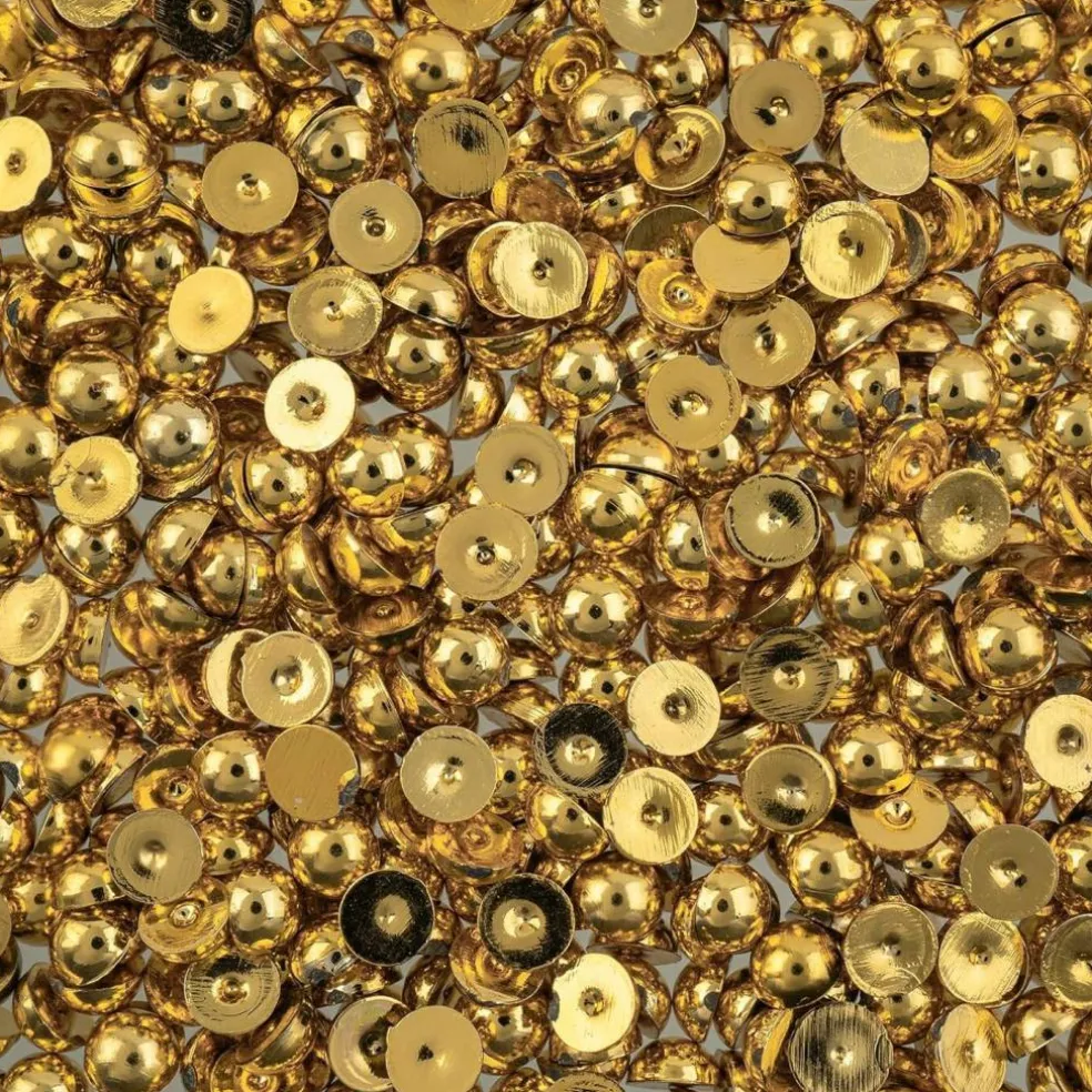 Crystal Lane DIY SS20(5mm) Plastic Pearl Flatback Rhinestones, 575pcs