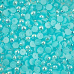 Crystal Lane DIY SS20(5mm) Plastic Pearl Flatback Rhinestones, 575pcs
