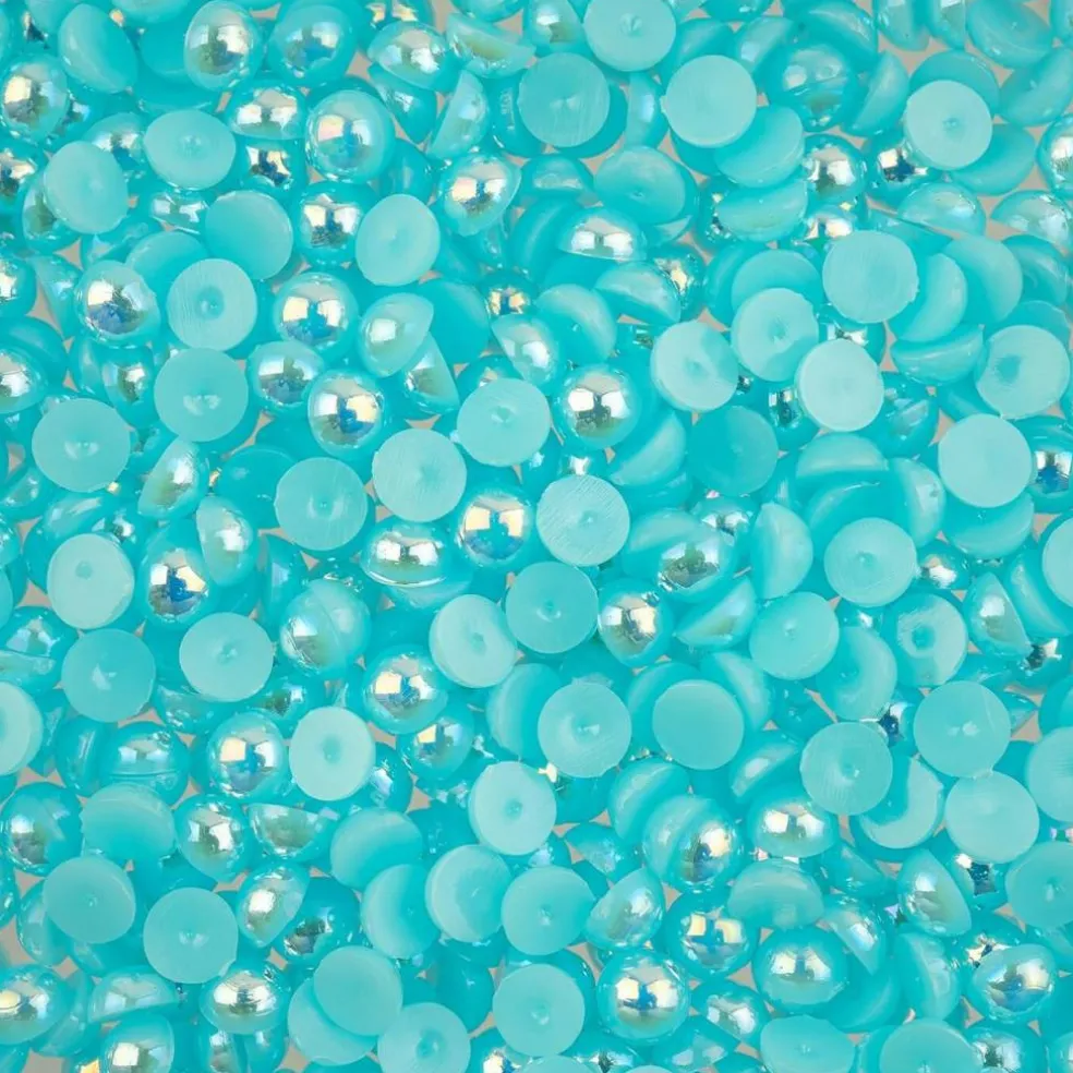Crystal Lane DIY SS20(5mm) Plastic Pearl Flatback Rhinestones, 575pcs
