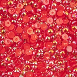Crystal Lane DIY SS20(5mm) Plastic Pearl Flatback Rhinestones, 575pcs