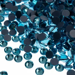 Crystal Lane DIY SS16 Round Glass Hotfix Flatback Rhinestones, 1,440ct.