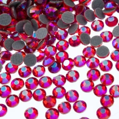 Crystal Lane DIY SS16 Round Glass Hotfix Flatback Rhinestones, 1,440ct.