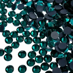 Crystal Lane DIY SS16 Round Glass Hotfix Flatback Rhinestones, 1,440ct.