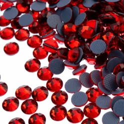 Crystal Lane DIY SS20 Round Glass Hotfix Flatback Rhinestones, 1,440ct.