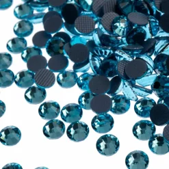 Crystal Lane DIY SS20 Round Glass Hotfix Flatback Rhinestones, 1,440ct.