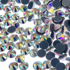 Crystal Lane DIY SS20 Round Glass Hotfix Flatback Rhinestones, 1,440ct.