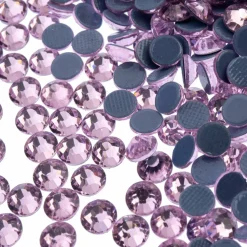 Crystal Lane DIY SS20 Round Glass Hotfix Flatback Rhinestones, 1,440ct.