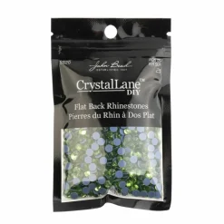 Crystal Lane DIY SS20 Round Glass Hotfix Flatback Rhinestones, 1,440ct.