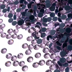 Crystal Lane DIY SS6 Round Glass Flatback Hotfix Rhinestones, 1,440ct.