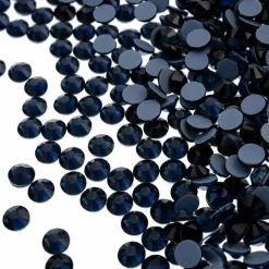 Crystal Lane DIY SS6 Round Glass Flatback Hotfix Rhinestones, 1,440ct.