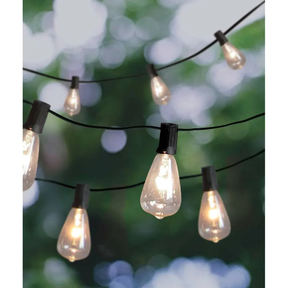30ct. Clear Edison String Lights by Ashland®