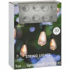 30ct. Clear Edison String Lights by Ashland®