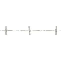 45ct. Cool White LED Silver Clip Lights by Ashland®