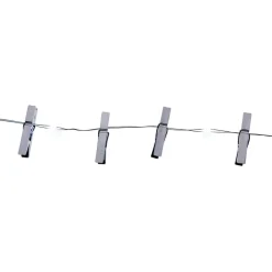 45ct. Cool White LED Silver Clip Lights by Ashland®