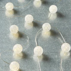 30ct. Crackle Ball LED String Lights by Ashland™