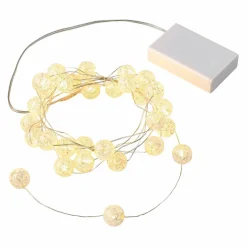 30ct. Crackle Ball LED String Lights by Ashland™
