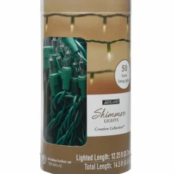 50ct. Creative Collection™ Shimmer Lights Green Vine by Ashland™