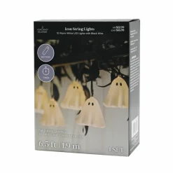 10ct. 3D Ghost Icon LED String Lights by Ashland®
