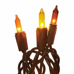 50ct. Fall Multicolor LED String Lights on Brown Wire by Ashland®
