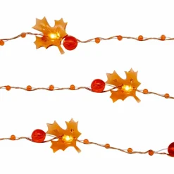 18ct. Leaf & Beads Icon LED String Lights by Ashland®
