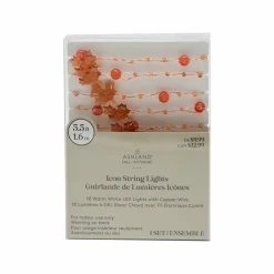18ct. Leaf & Beads Icon LED String Lights by Ashland®