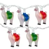 10ct. Llama Patio String Lights