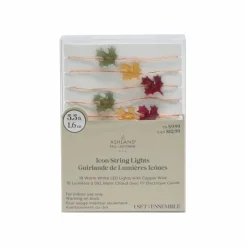 18ct. Maple Leaf Icon LED String Lights by Ashland®