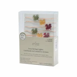 18ct. Maple Leaf Icon LED String Lights by Ashland®