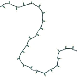 100ct. Mini Christmas String Lights with Green Wire