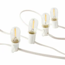 20ct. Mini Edison String Lights with White Cord by Ashland®
