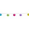 10ct. Multicolor Summer Paper Lantern Patio String Lights
