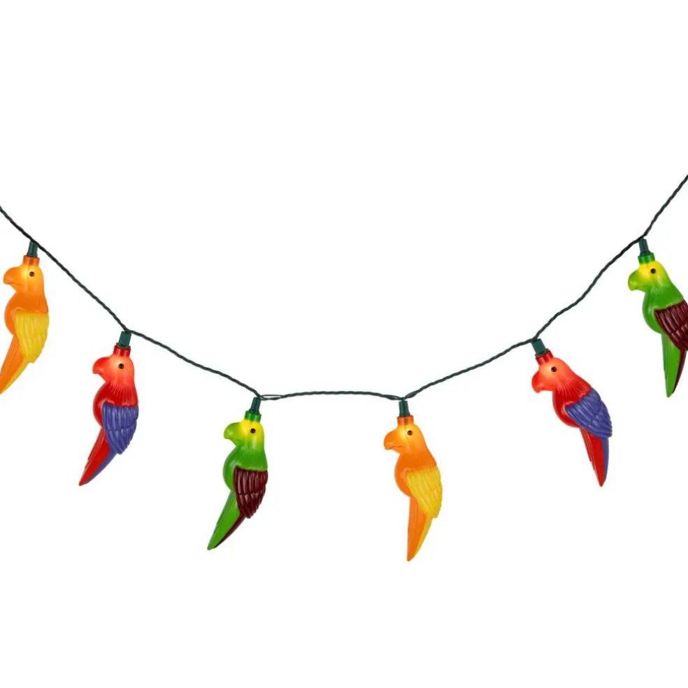 10ct. Parrot Patio String Lights