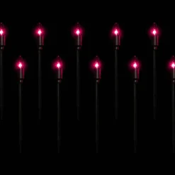 10ct. Purple C9 Bulb Halloween Pathway Markers