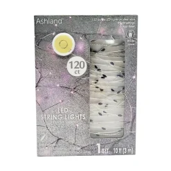 120ct. Purple LED String Lights Garland by Ashland®