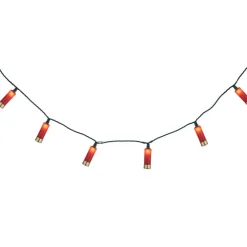10ct. Shotgun Shells Patio String Lights