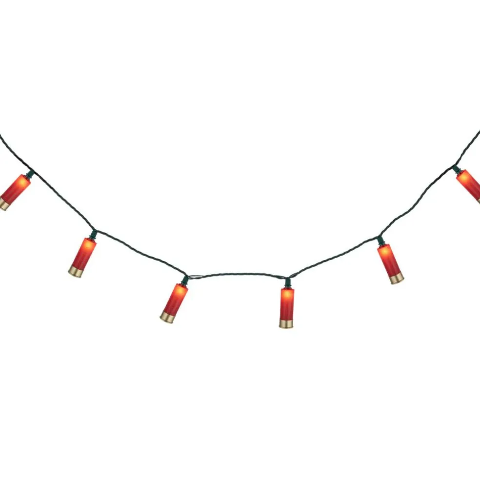 10ct. Shotgun Shells Patio String Lights