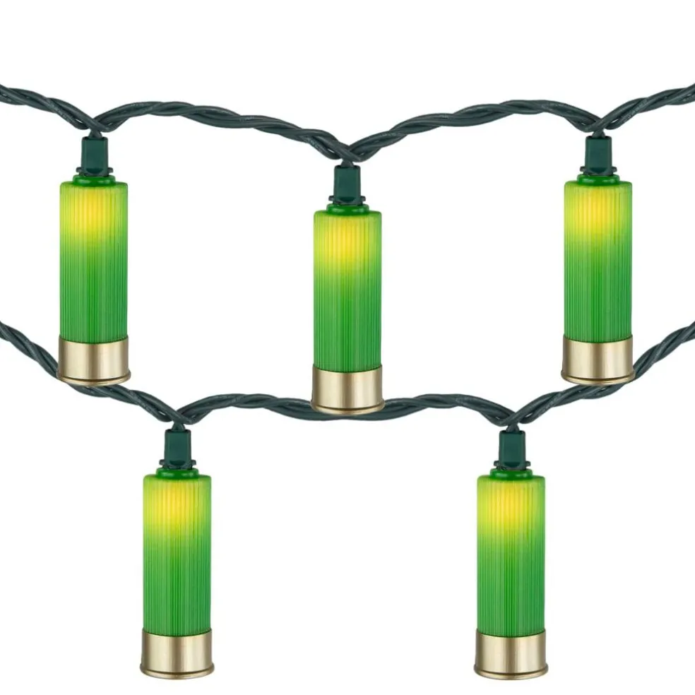 10ct. Shotgun Shells Patio String Lights