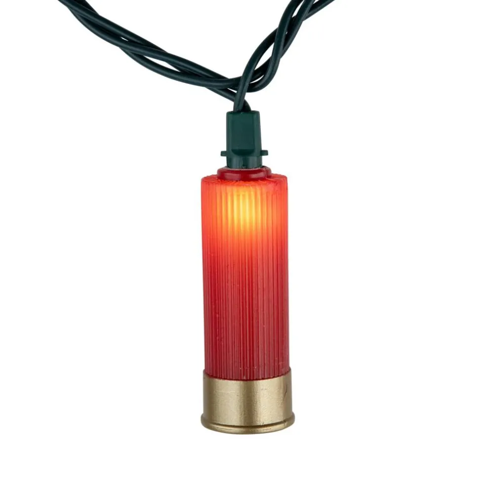 10ct. Shotgun Shells Patio String Lights