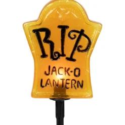 3ct. Tombstone Halloween Pathway Markers