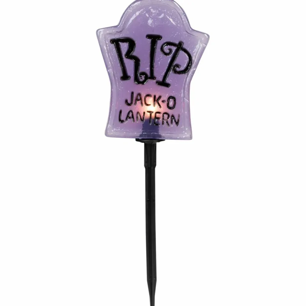 3ct. Tombstone Halloween Pathway Markers