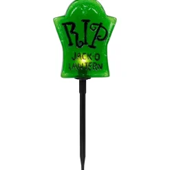 3ct. Tombstone Halloween Pathway Markers
