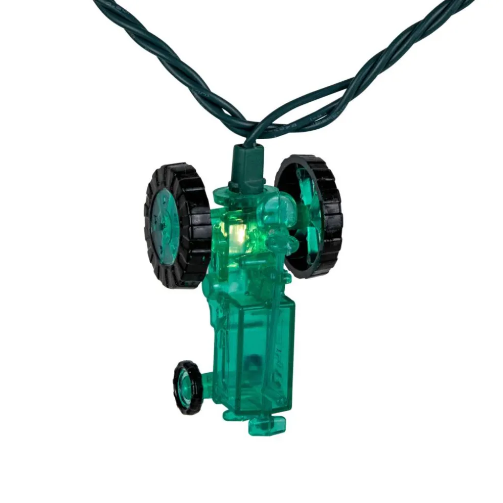 10ct. Tractor Patio String Lights