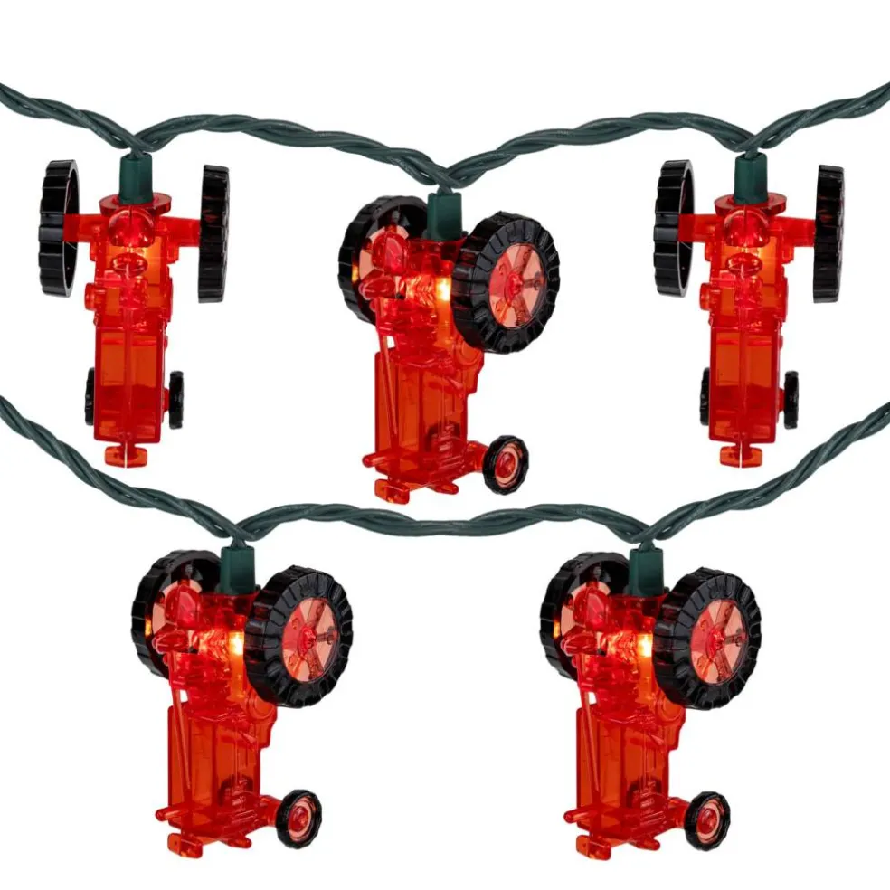 10ct. Tractor Patio String Lights