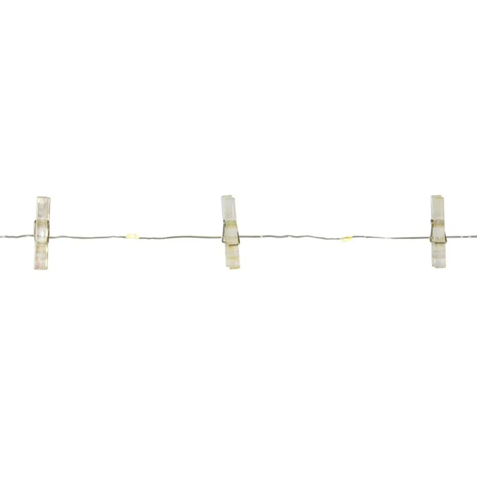 45ct. Warm White LED Iridescent Clip Lights by Ashland®