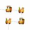 18ct. Warm White LED Train String Lights on Silver Wire by Ashland®