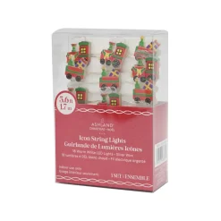 18ct. Warm White LED Train String Lights on Silver Wire by Ashland®