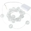 20ct. Warm White Wire Ball LED String Lights by Ashland™