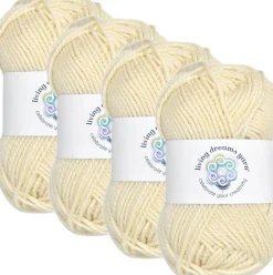 CUDDLEBUG DK YARN - All Natural Superwash Merino Rayon Blend Yarn.